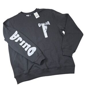 Ouija Board Sweatshirt‎ Medium Gray Occult Pullover Crew Neck Spirit Spell
